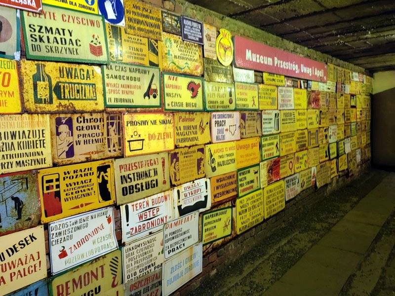 Muzeum Przestróg, Uwag i Apeli w złotostockiej kopalni